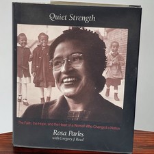 SIGNED ROSA PARKS Quiet Strength First Edition 1st Printing 1994 HC picture