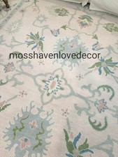 Pink Modern Oushak Rug HAND KNOTTED RUGS picture