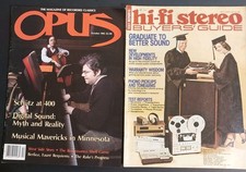 Vintage 1977 Hi-Fi Stereo Buyers Guide 1985 Opus Classical Music Magazine Lot 2 picture