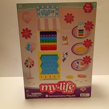 My Life As Carnival Game Play Set for 18" Dolls, 14 Pieces - Ages 5+ picture