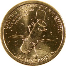 2020 P Maryland Hubble Telescope American Innovation $1 Uncirculated picture