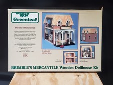 Greenleaf Brimble’s Mercantile General Store Wood Dollhouse Kit 1:12 #8022 picture