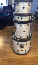 Gretsch Catalina Club 4 Piece Drum Shell Pack(CT1-J484) White Pearl PRICE DROP! picture