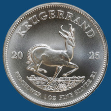 2025 1 oz.999 South Africa Krugerrand Coin Silver Round picture