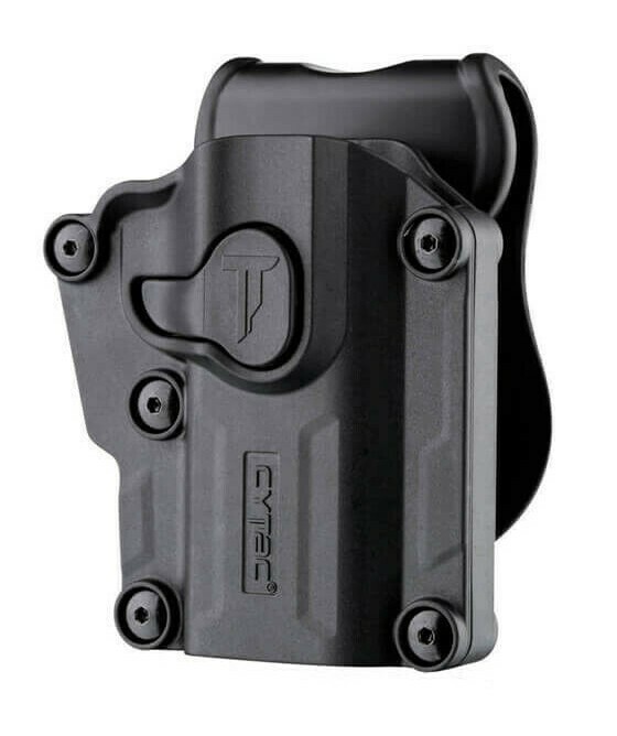 Universal Level 2 OWB Pistol/Gun Paddle Holster w/ Quick Release Button Universal Level 2 OWB Pistol/Gun Paddle Holster w/ Quick Release Button