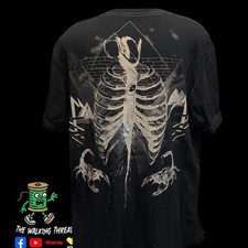 Marc Ecko Y2k Style V Neck Skeleton Size 2XL picture