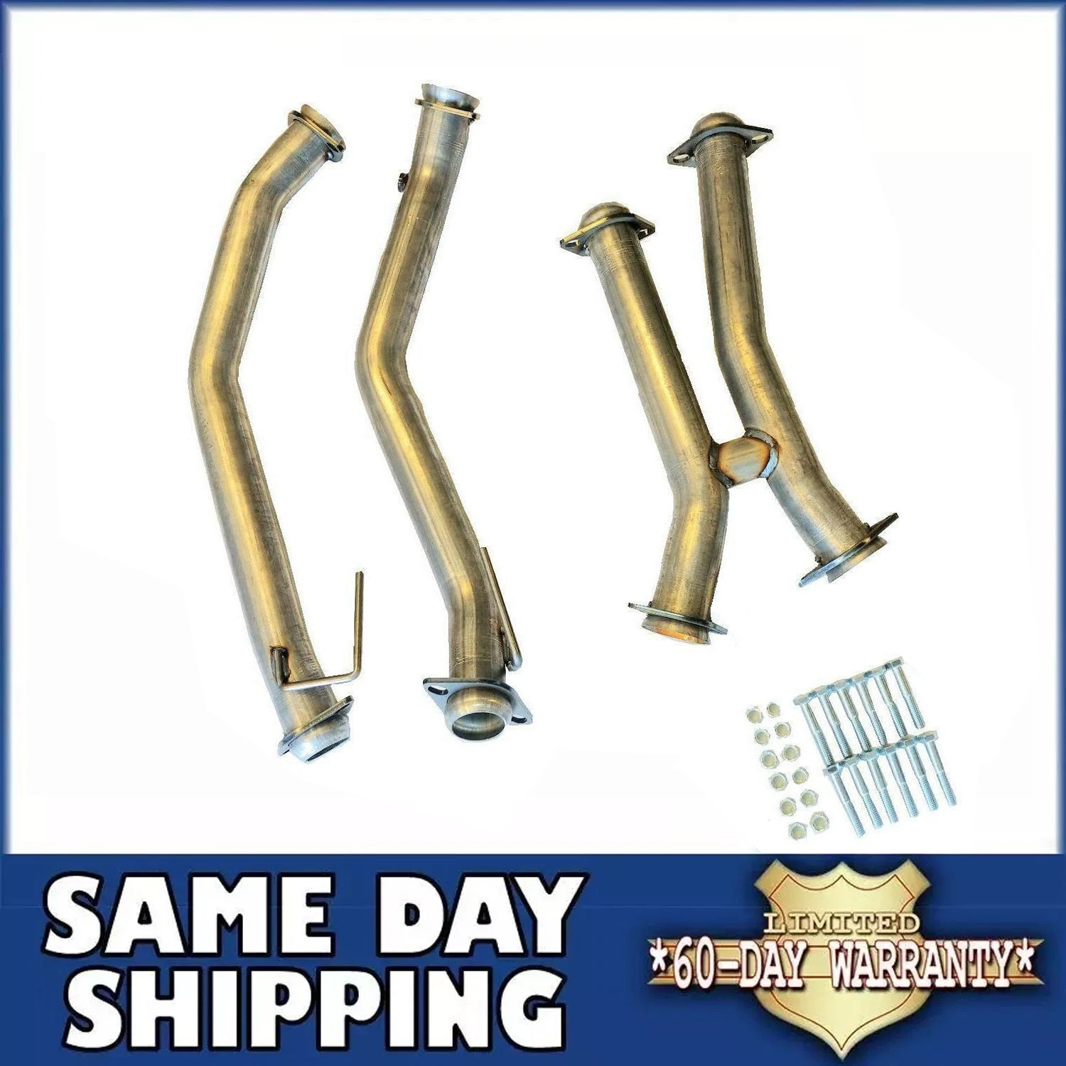 Ford Mustang 5.0L 1986-1993 Exhaust System 2.5" H Pipe H-Pipe Ford Mustang 5.0L 1986-1993 Exhaust System 2.5" H Pipe H-Pipe