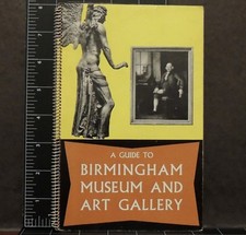 Birmingham Museum and Art Gallery Guide To booklet 60's-80's vintage Illustrated picture