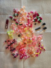 (125+) Salmon Steelhead Trout Rags. Threading Needles Includes And Beads. picture