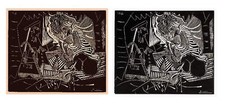Bundle- 2 Assorted Pablo Picasso Rare Lithographs picture