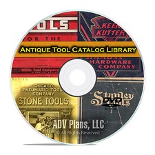 180 Antique Tool Catalogs and Brochures, Price Guides, Craftsman Stanley DVD E74 picture