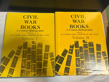 Allan Nevins Civil War Books Critical Bibliography Volumes 1 & 2 set Research picture