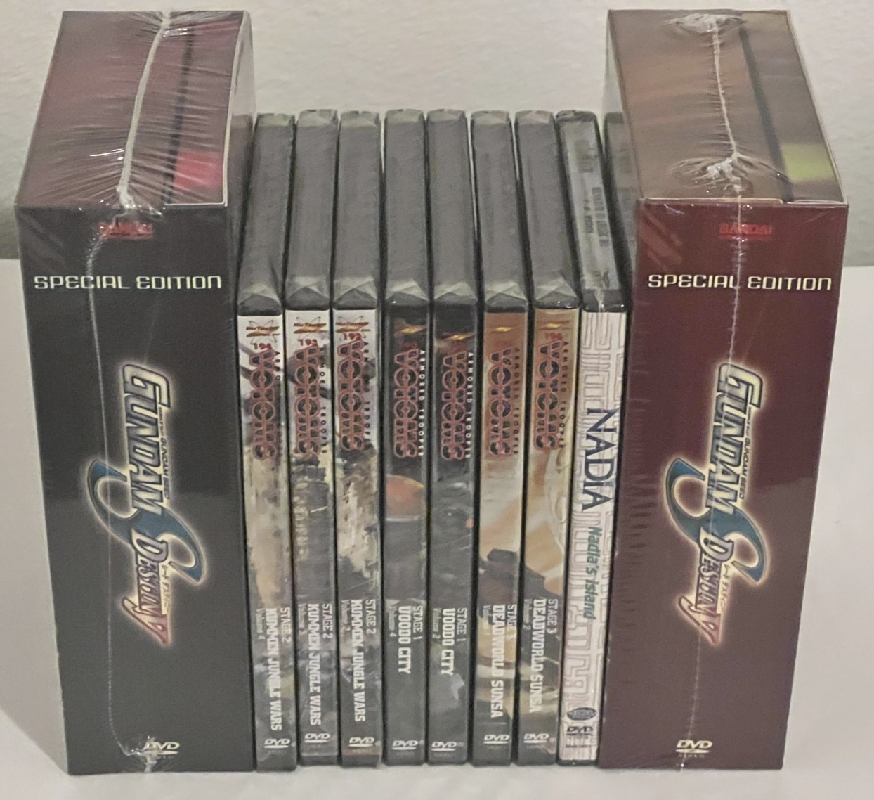 Lot of 10 New Anime Dvd Out Of Print
