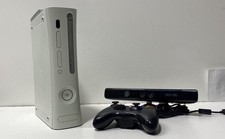 Microsoft Xbox 360 60GB White Console Kinect 1 Controller Lot For Parts picture