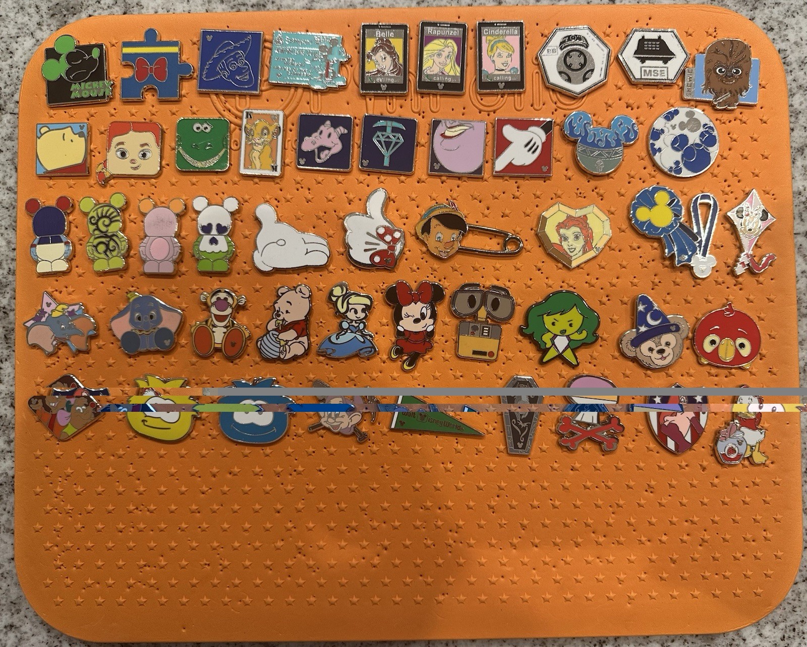 Disney Trading Pins - 500 Pins -  