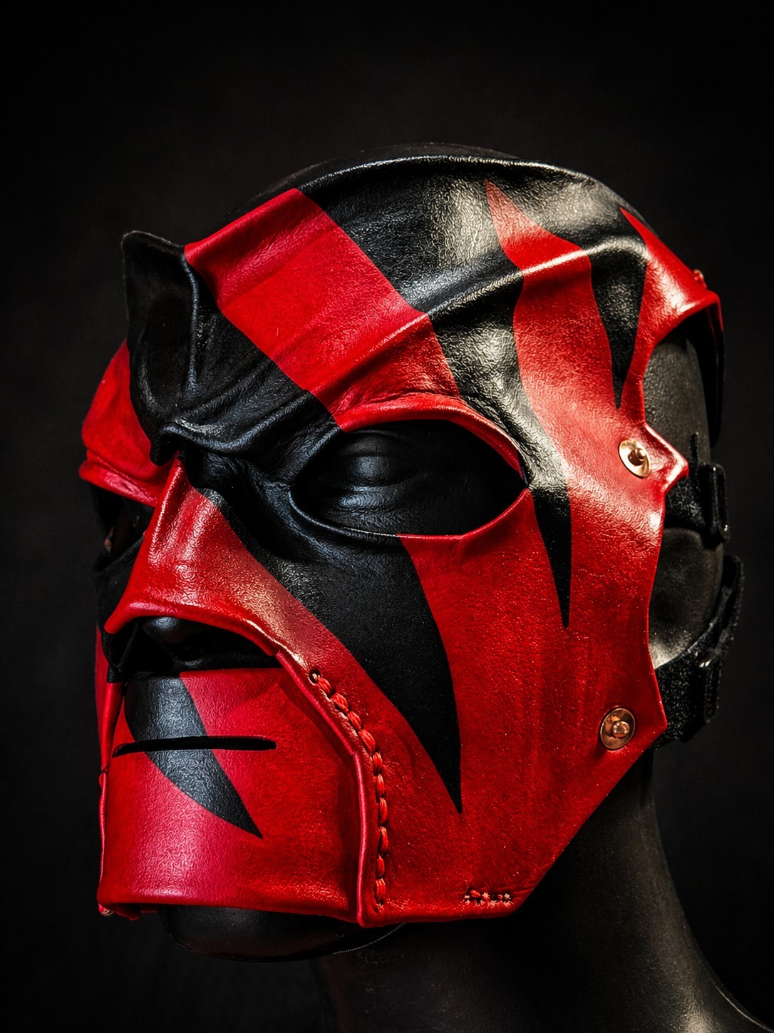 WWE Leather Kane 1997 Wrestling Mask Replica Wwf Custom *Made to Order* WWE Leather Kane 1997 Wrestling Mask Replica Wwf Custom *Made to Order*