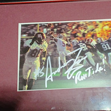 Football Photo Autograph Original With Certificate Of Authenticity picture