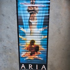 Vintage Aria Movie Poster Banner 1987 Academy Entertainment 71.5x24 Used picture