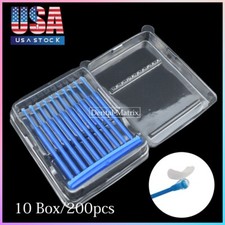 200 Dental Adhesive Stick Veneer Crown Porcelain Veneers Bonding Rod Applicator picture
