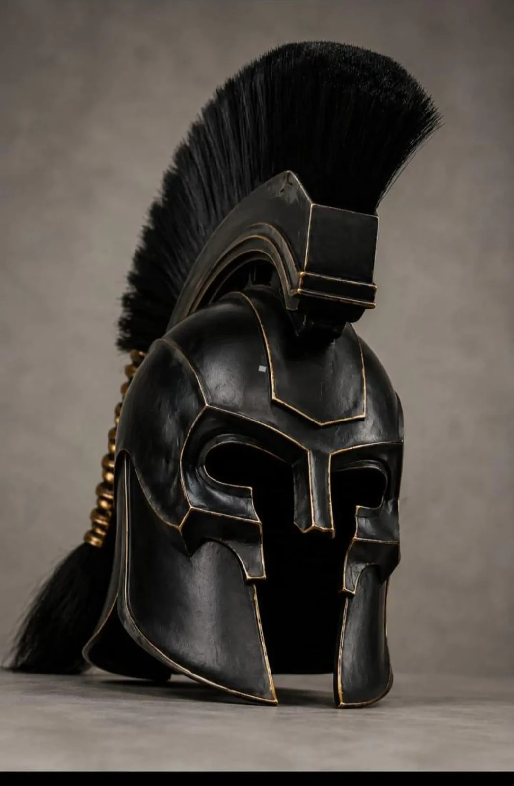The Odysseus King Agamemnon Warrior Helmet Replica, Halloween Costume Gift Item The Odysseus King Agamemnon Warrior Helmet Replica, Halloween Costume Gift Item