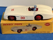 1950s Dinky Toys 237 Mercedes Benz Racing Car-Meccano England with Original Box picture