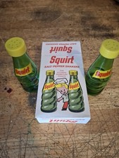 Squirt Salt And Pepper Shakers  Vintage 1974 New Old Stock RETRO Squirt Soda picture
