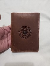The University Of Texas At Austin Real Estate Center Bifold Leather Wallet picture