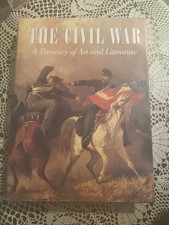 The Civil War Hardcover Book Treasury of Art and Literature Militaria Original picture