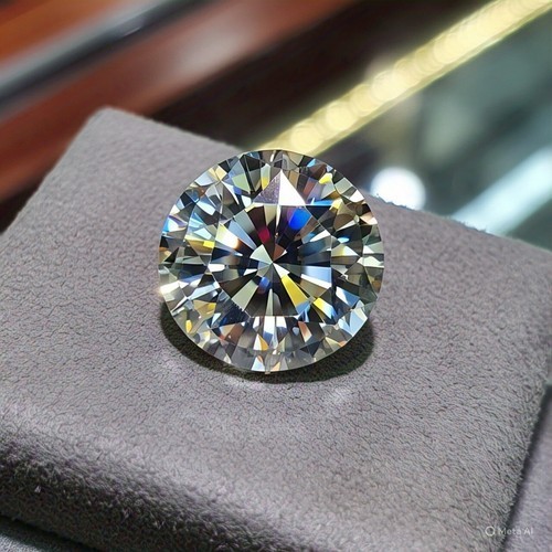 CERTIFIED 10.00 Ct Natural Diamond D Grade ROUND LOOSE VVS1/15 mm CERTIFIED 10.00 Ct Natural Diamond D Grade ROUND LOOSE VVS1/15 mm