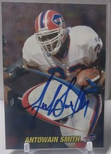 1998 Collector's Edge Odyssey Prodigies Autographs Antowain Smith (AU) picture