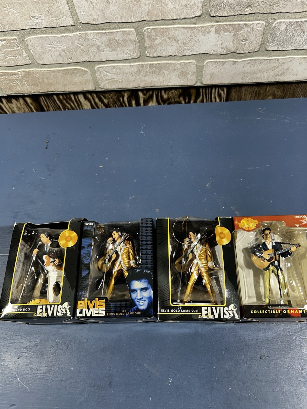 Elvis Presley Trevco Collectible Figures/Ornaments Lot Elvis Lives Collector's