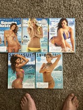 5 Sports Illustrated Swim Suit Issues Like New.  Subscription Account picture