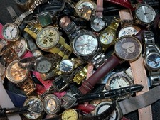 Watch Lot Of (33) Women Untested Watches Guess,Coventry,Fossil,Anne Klein,Rogers picture