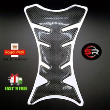 Universal Motorbike Motorcycle Carbon Tank Scratch Protector Sticker Pad LARGE picture