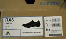 Shimano SH-RX801 NOIR BLACKEU 47 us 12 Bolt Boa Cycling Shoes picture