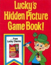 Lucky Charms activity book RARE UNUSED picture