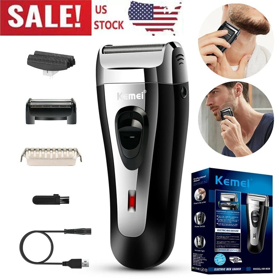 Mens USB Electric Shaver Trimmer Razor Rechargeable Hair Beard Shaving Machine Mens USB Electric Shaver Trimmer Razor Rechargeable Hair Beard Shaving Machine