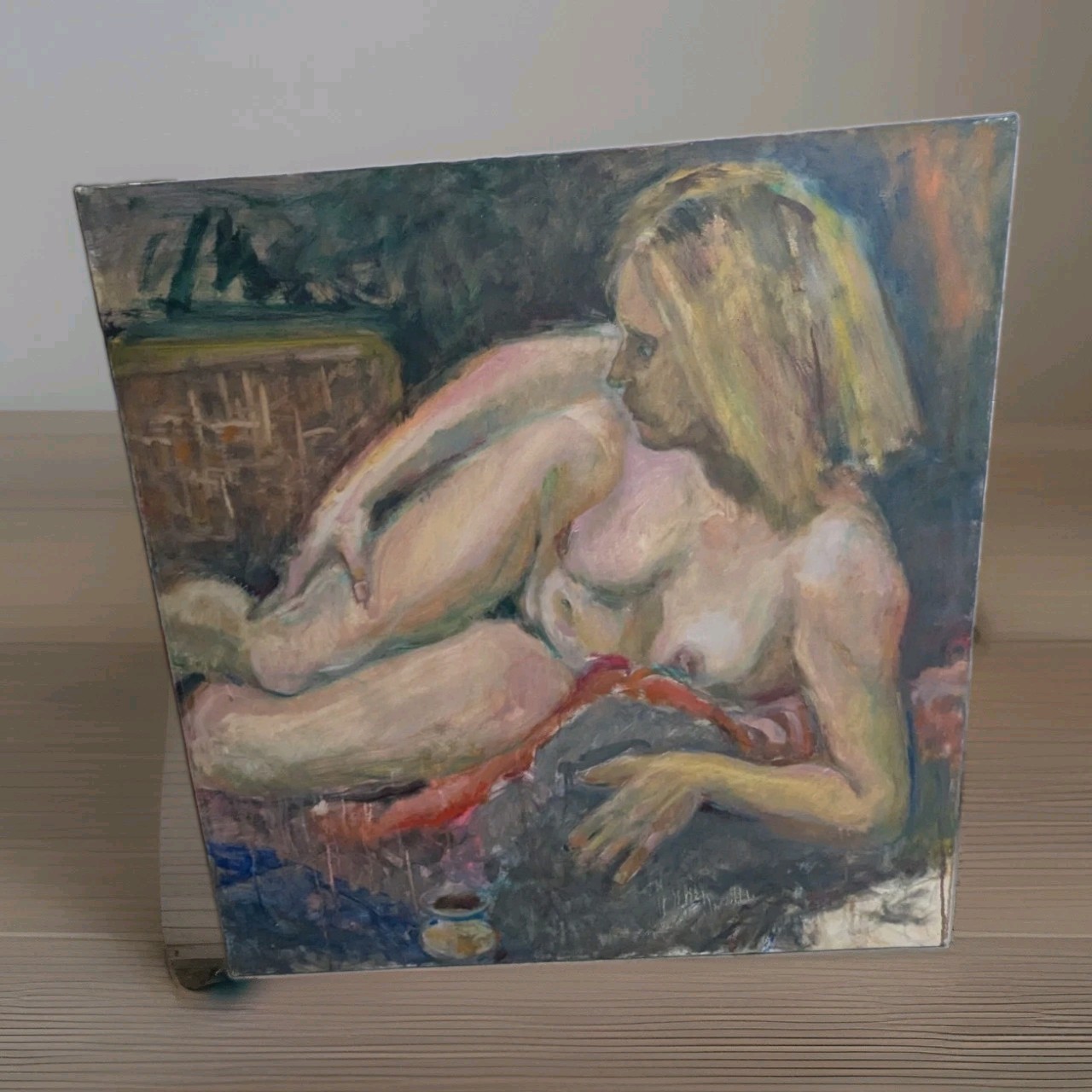 Estate Sale Collection Texas Artist Impressionism Painting on Canvas 24" x 30" Estate Sale Collection Texas Artist Impressionism Painting on Canvas 24" x 30"