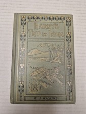 Harry's Trip To India Wilkins 1890's Victorian Era Children Religious Hardcover  picture