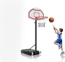 Portable Basketball Hoop Adjustable 4.9-6.9FT Outdoor Indoor Basketball Goal  picture