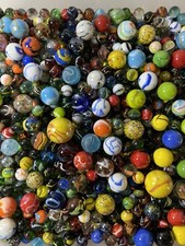 MARBLES SPECIAL COLLECTION -FANCY MIX MARBLES 2 POUNDS More Scooters picture