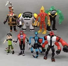 Ben 10 Action Figures Set of 9 Toys Brand New picture