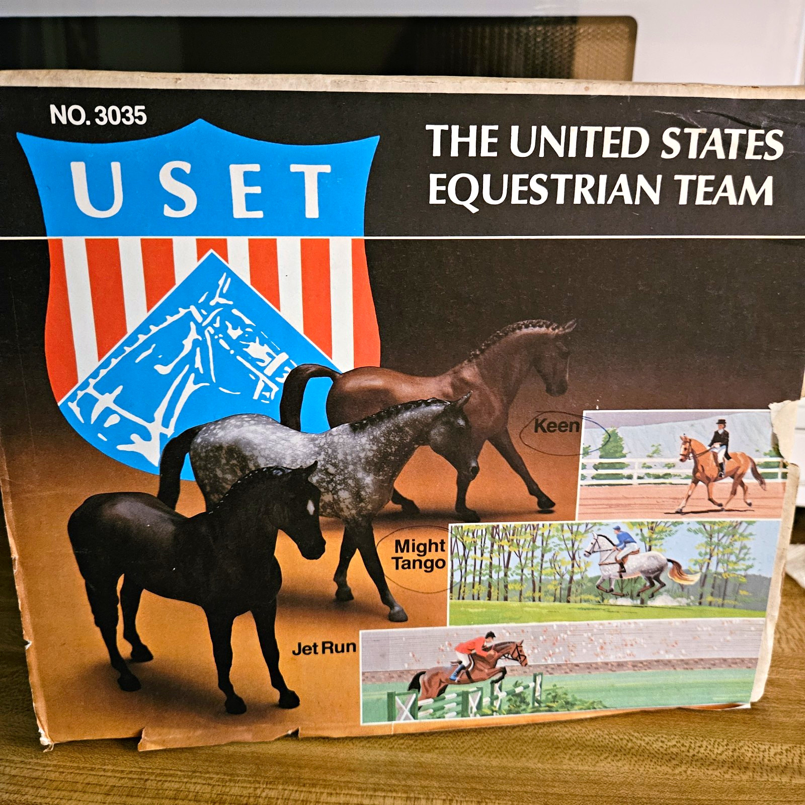 Breyer United States Equestrian Team Model Horses Lot of 3 w/ Box 3035 Breyer United States Equestrian Team Model Horses Lot of 3 w/ Box 3035