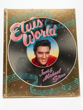elvis world jane & michael stern hardcover dust jacket english biography adults picture