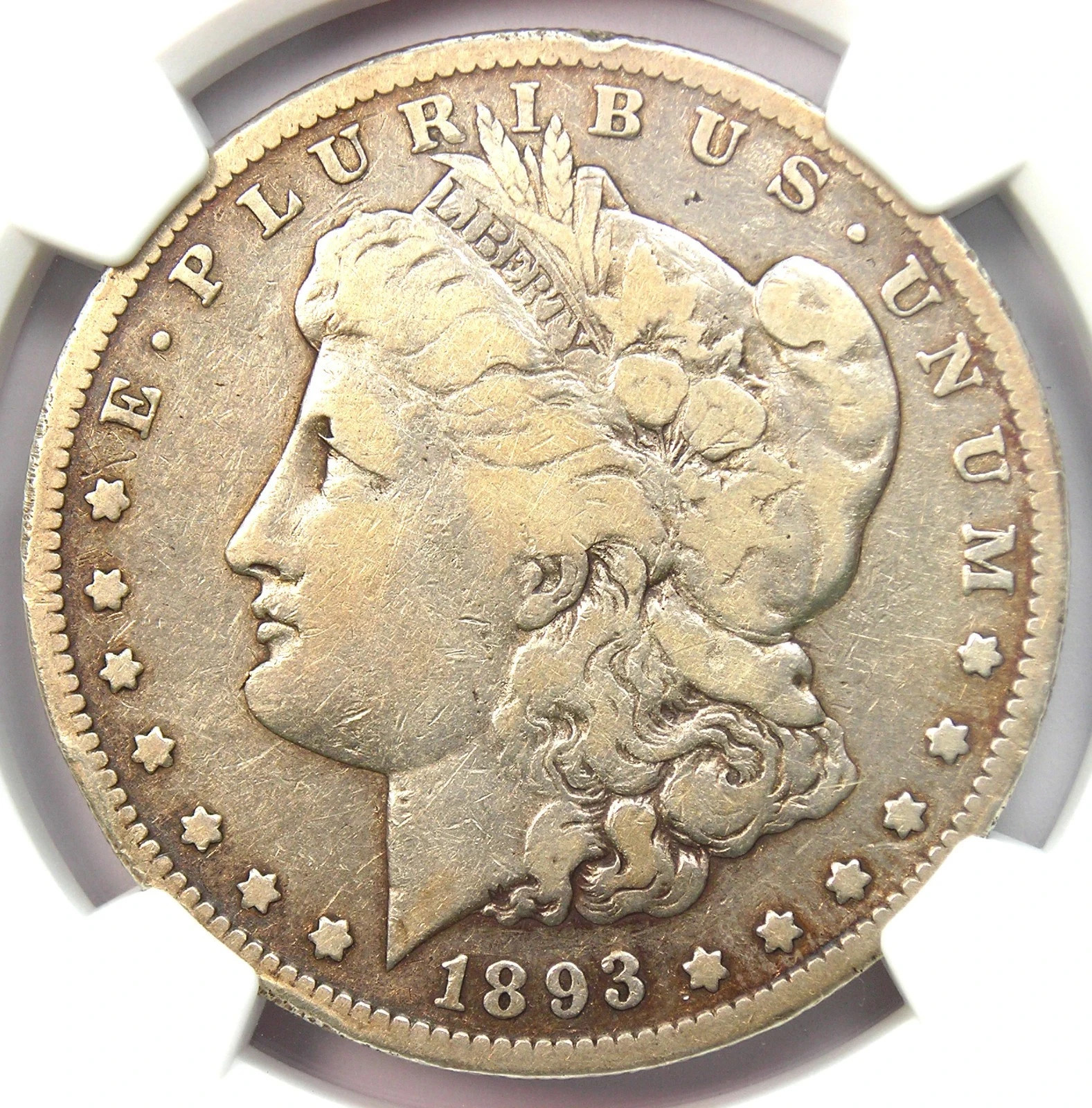 * 1893-S * CHOICE FINE+/VF SiIver Dollar* FROM ORIGINAL COLLECTION