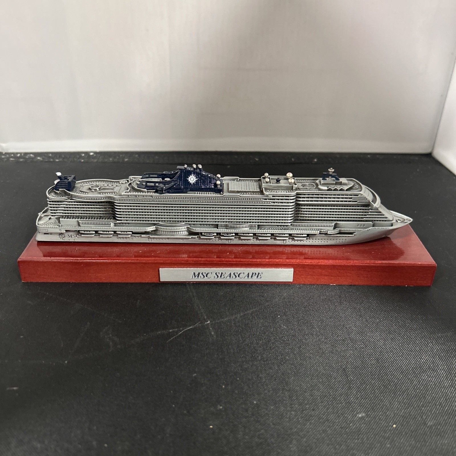 MSC Seascape Metal Model Ship 11" Made In Italy NICE Read Description MSC Seascape Metal Model Ship 11" Made In Italy NICE Read Description