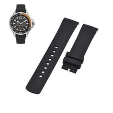 A17612G 22mm Black Rubber Watch Strap For Nautica picture