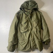 Vintage 1970sUS Military M65 Cold Weather Field Coat Jacket Size X Small Regular picture