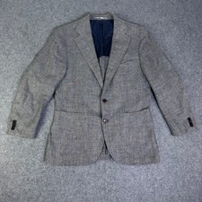 Spier & Mackay Drago Wool Linen Sport Coat Grey 40S Contemporary Normal 22152 picture