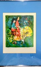 HOI LEBADANG LIMITED EDITION SIGNED LITHOGRAPH VIETNAM "PETITE CAVALIERS" picture